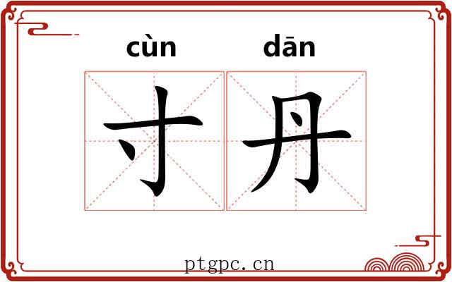 寸丹