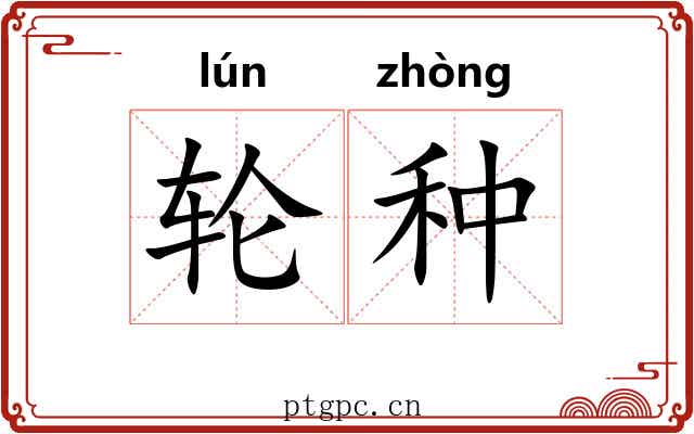 轮种 轮种