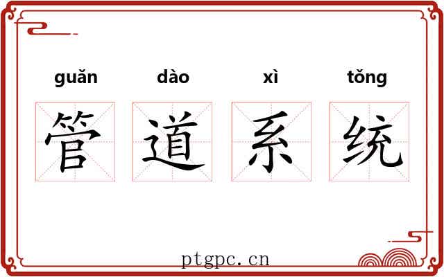 管道系统 管道系统