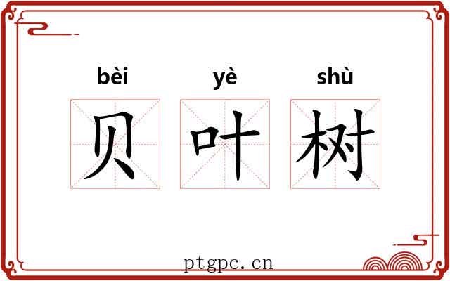 贝叶树