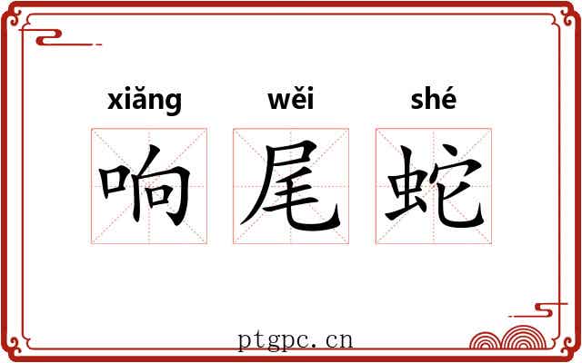 响尾蛇 响尾蛇