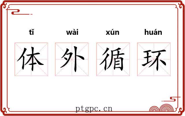 体外循环 体外循环