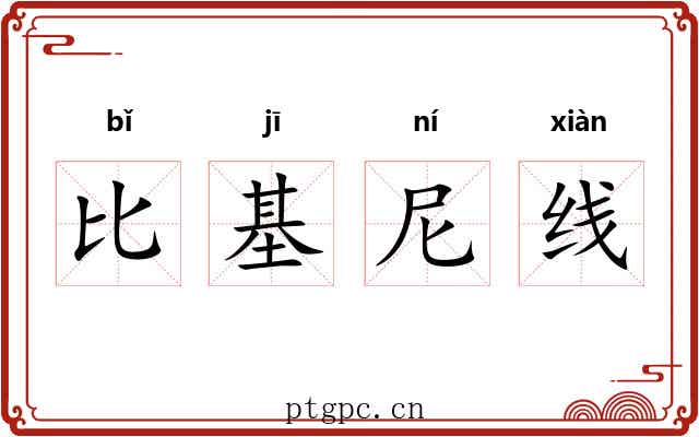 比基尼线 比基尼线