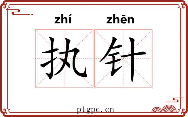 执针