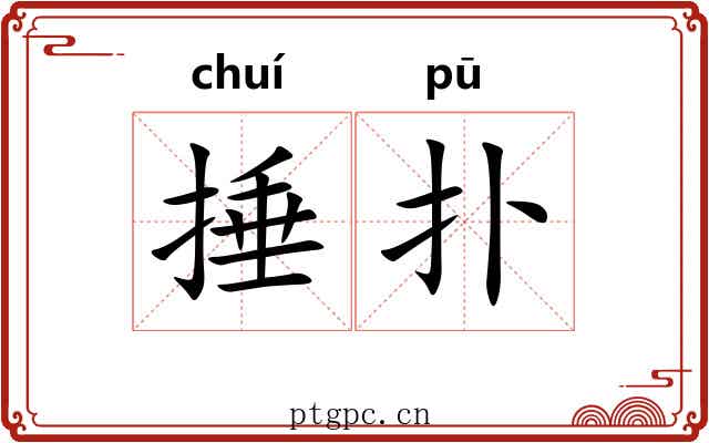 捶扑