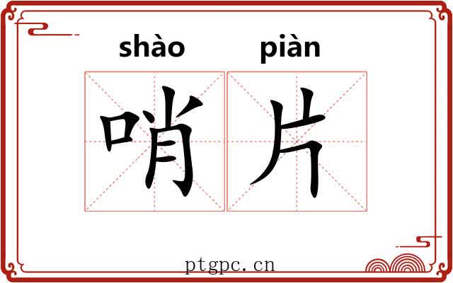 哨片