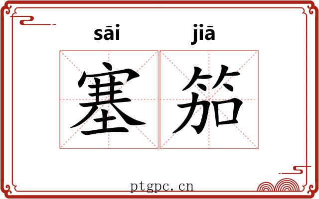 塞笳