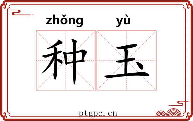 种玉 种玉