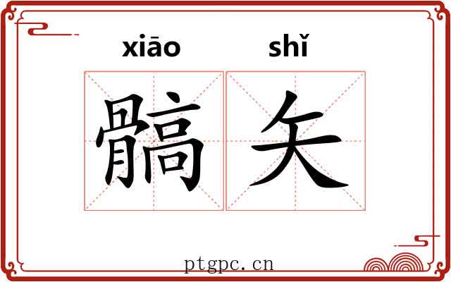 髇矢
