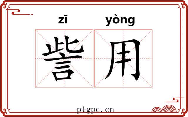 訾用