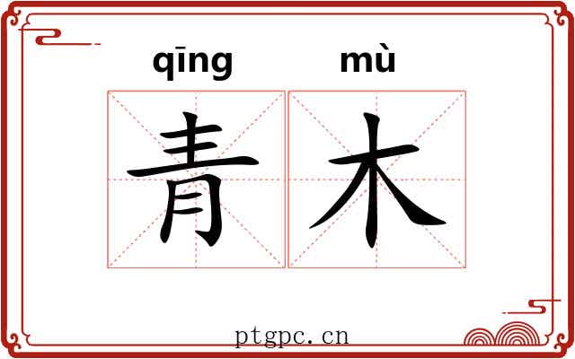 青木 青木