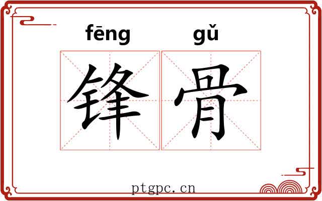 锋骨 锋骨