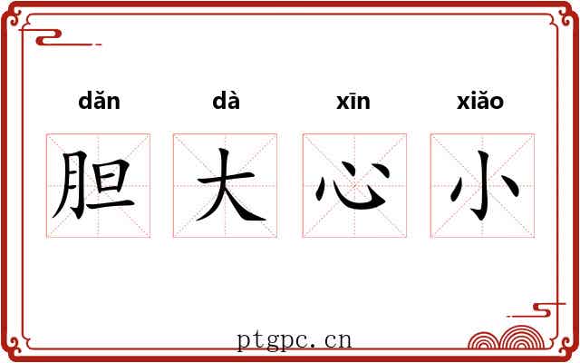胆大心小 胆大心小
