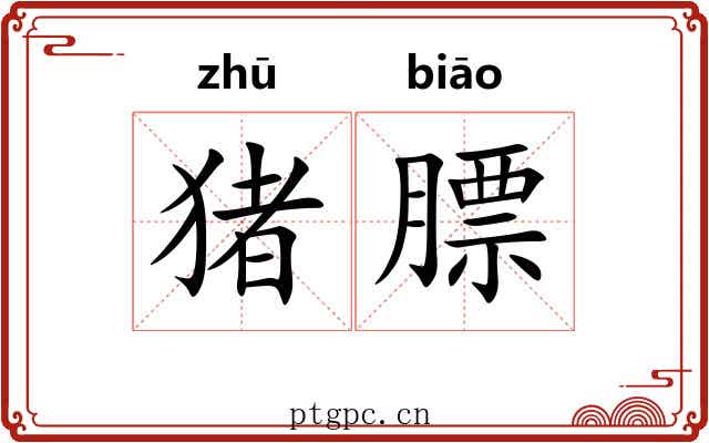 猪膘
