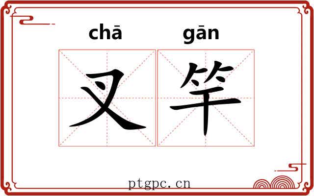 叉竿