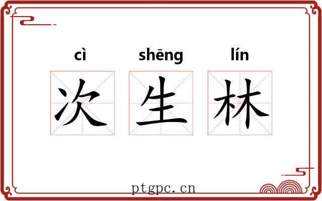 次生林 次生林