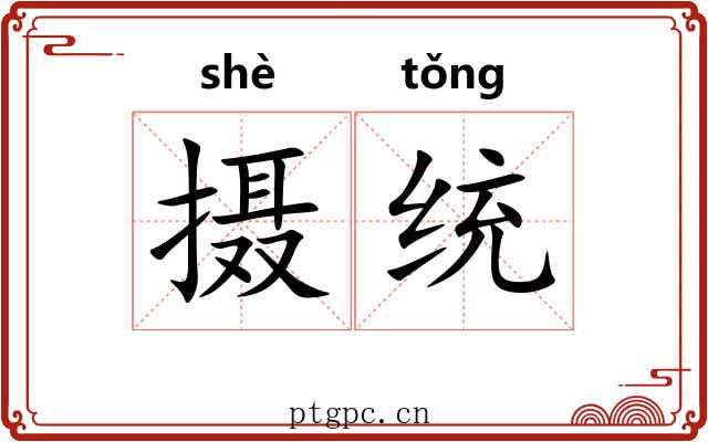 摄统