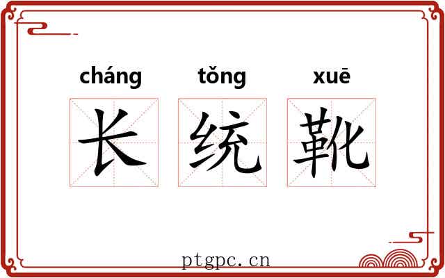 长统靴 长统靴