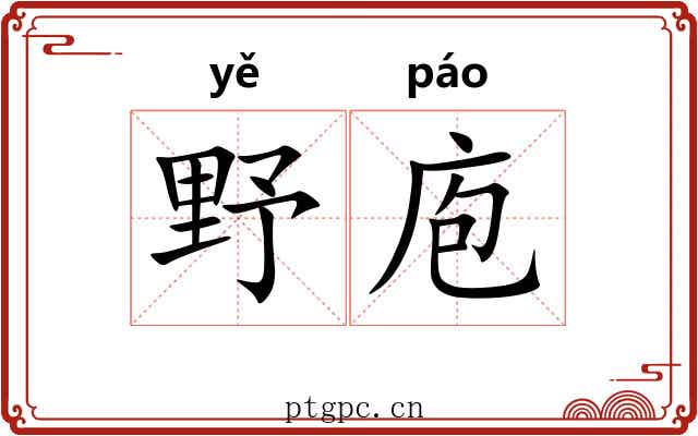 野庖