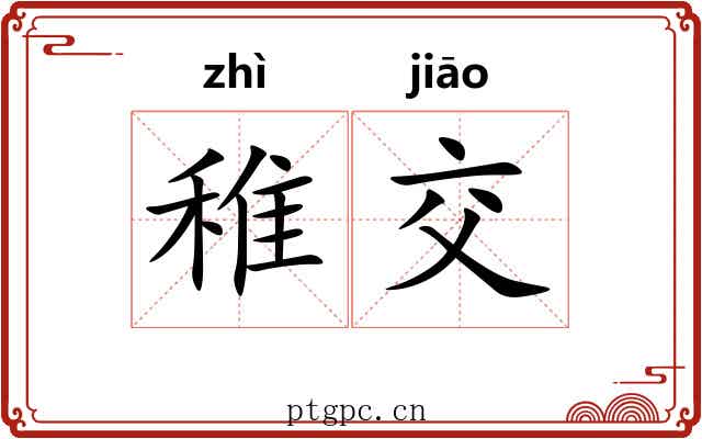 稚交