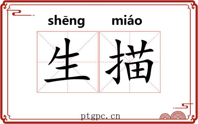 生描 生描