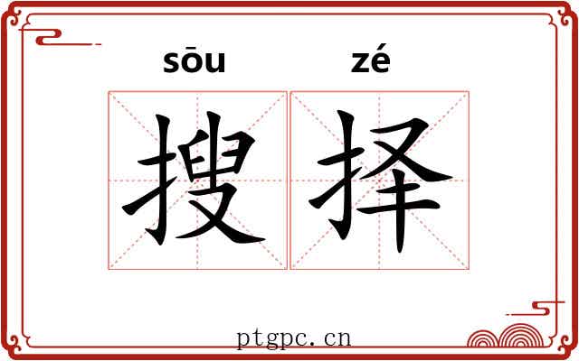 搜择