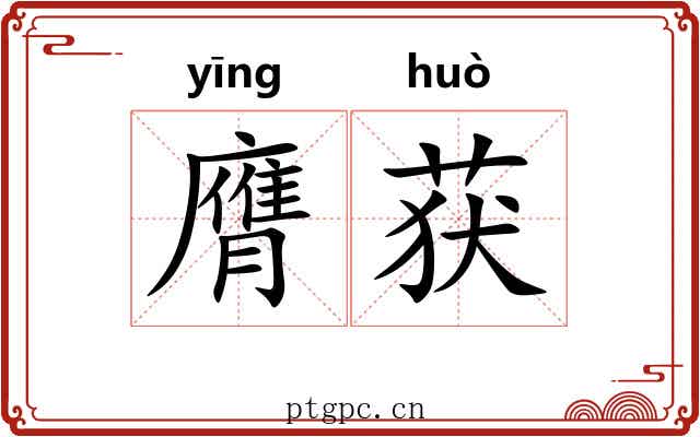膺获