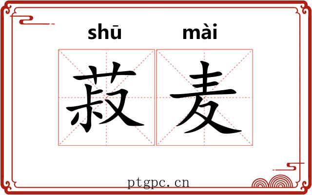 菽麦