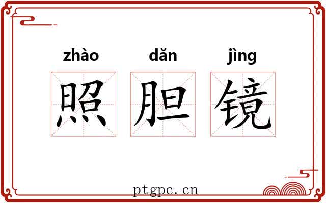 照胆镜 照胆镜