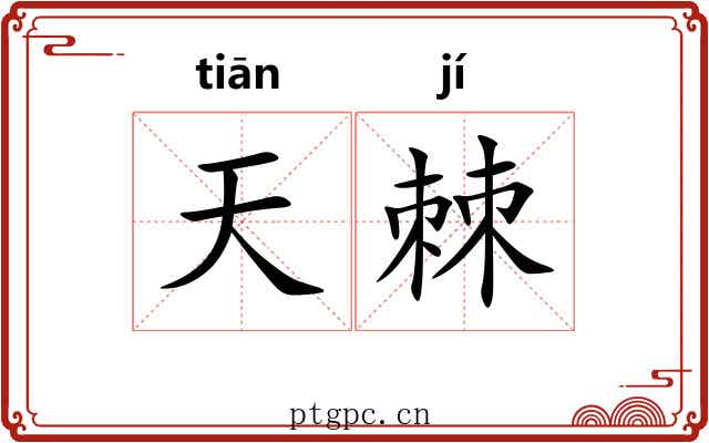 天棘 天棘