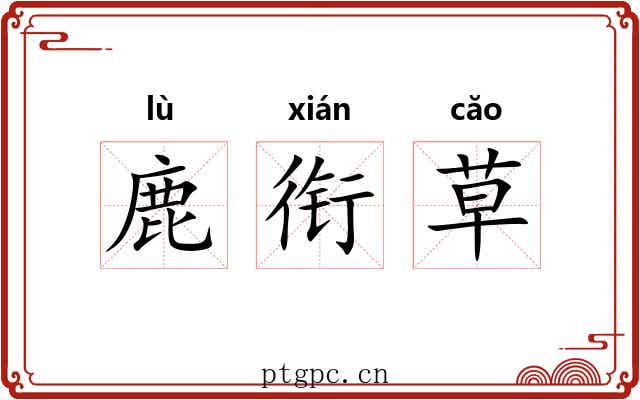 鹿衔草