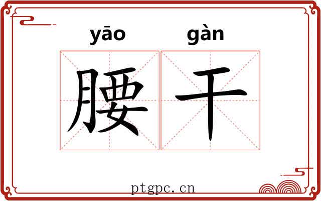腰干