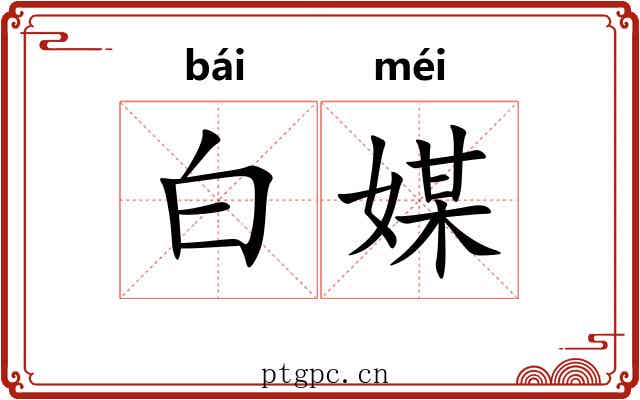 白媒 白媒