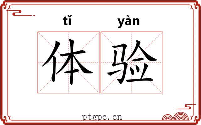 体验