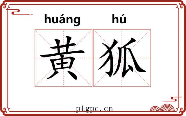 黄狐 黄狐