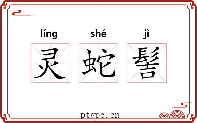 灵蛇髻 灵蛇髻
