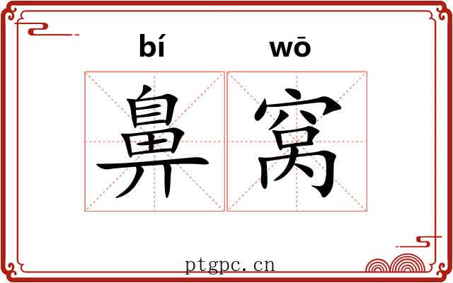 鼻窝