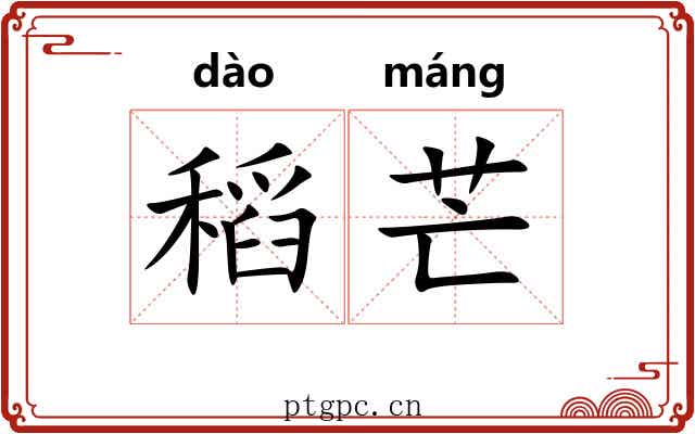 稻芒