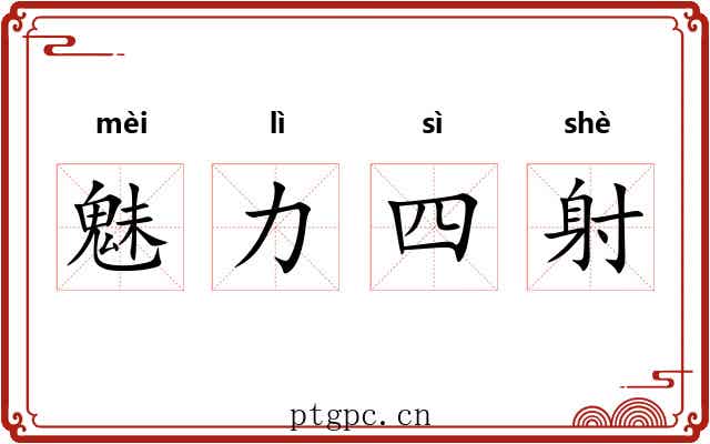 魅力四射