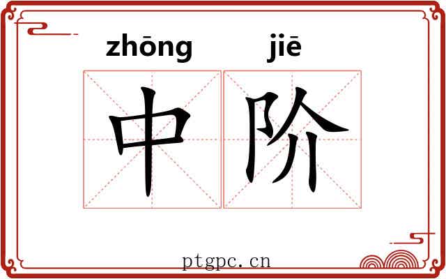 中阶 中阶