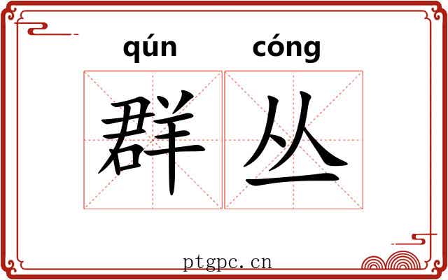 群丛
