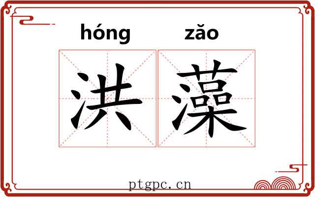 洪藻 洪藻