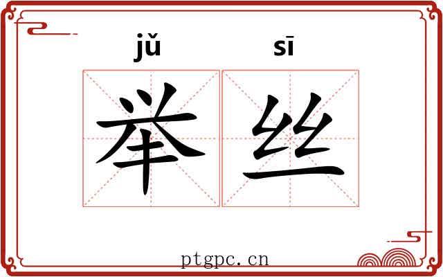 举丝 举丝