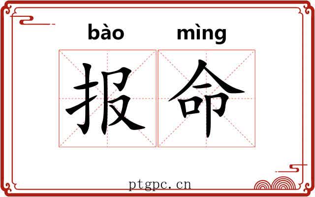 报命