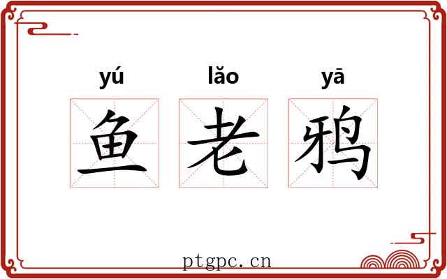 鱼老鸦 鱼老鸦