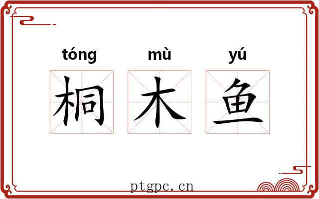 桐木鱼 桐木鱼