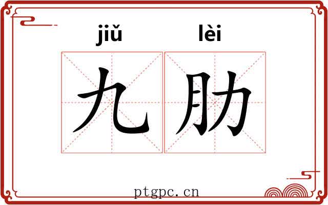 九肋