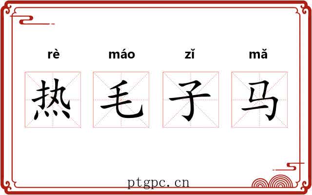 热毛子马