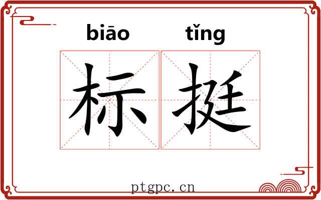 标挺 标挺
