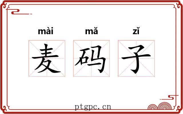 麦码子 麦码子